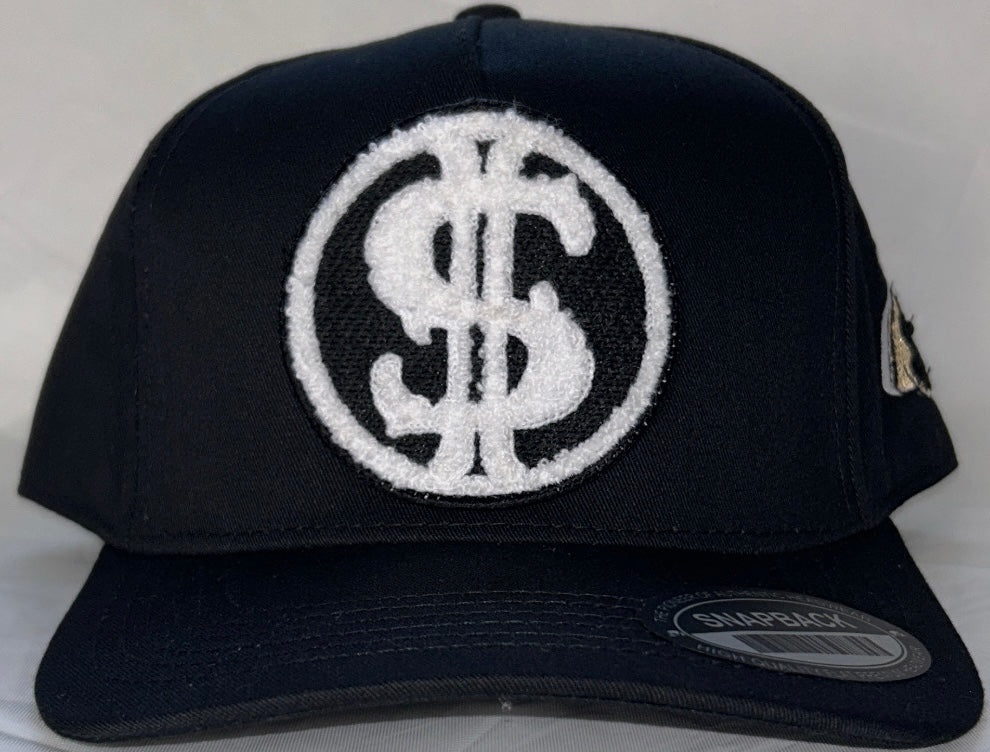 ROUND CHENILLE DOUBLE $ SNAPBACKS