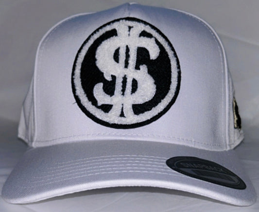 ROUND CHENILLE DOUBLE $ SNAPBACKS